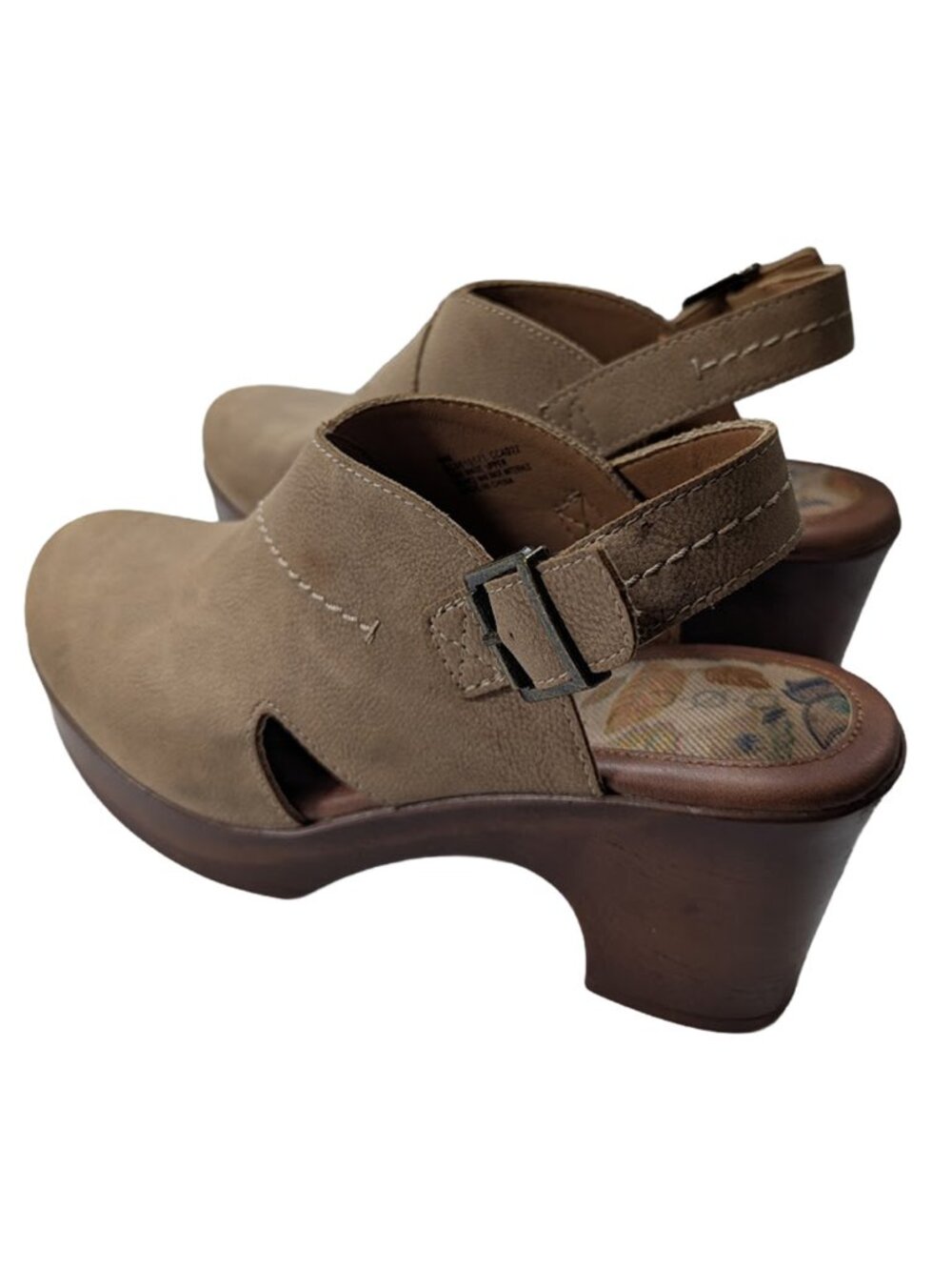 B.O.C. Cecila Tan Platform Clogs - Picture 4 of 8